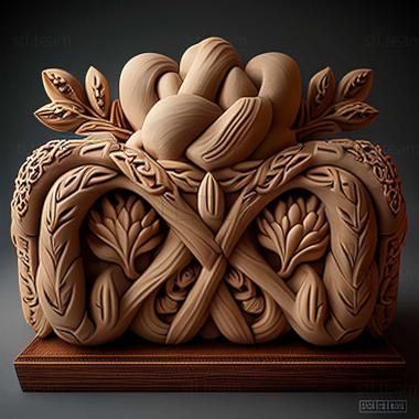 3D model Challah Hallah (STL)